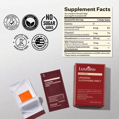 Liposomal Glutathione Direct - 30 Strips